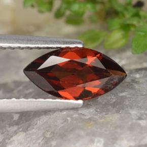 Sangria Red Pyrope Garnet Gem - 1.2ct Marquise Facet (ID: 478940)