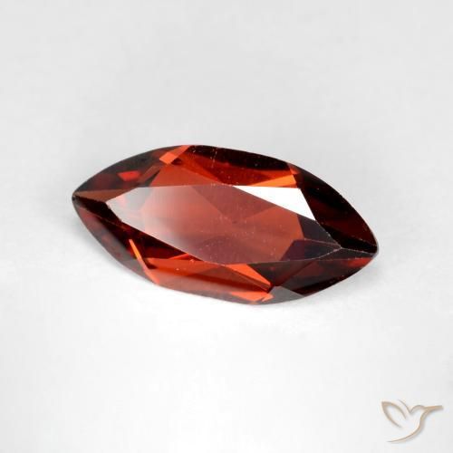 1.05 ct Red Pyrope Garnet Stone, Natural Pyrope Garnet in Marquise Facet Shape for Sale