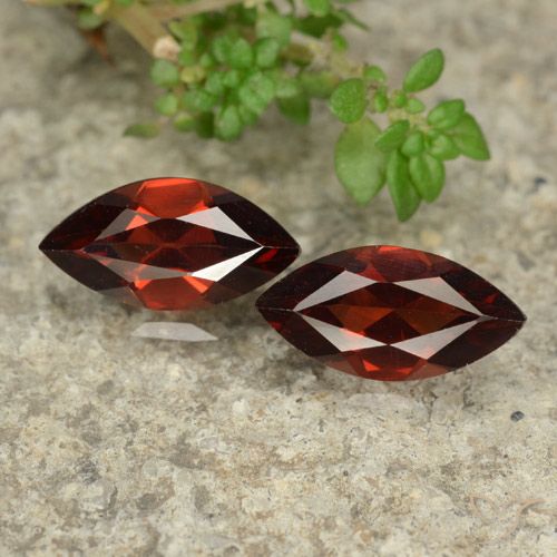 2.54ctw Natural Merlot Red Pyrope Garnet, Marquise, VVS-VS