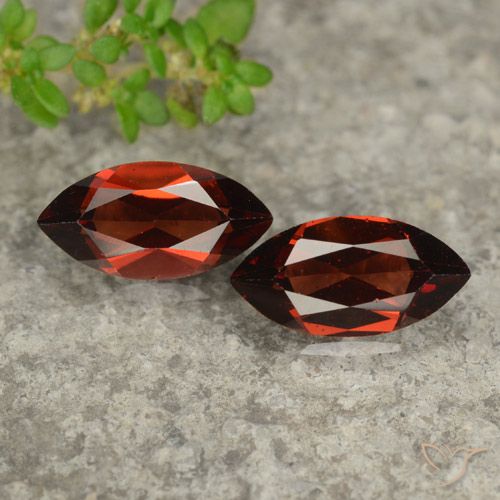 2.48ctw Natural Merlot Red Pyrope Garnet, Marquise, VVS-VS