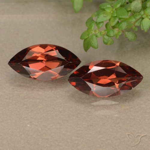 2.39ctw Natural Sangria Red Pyrope Garnet, Marquise, VVS-VS