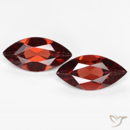 2.16ctw Natural Dark Red Pyrope Garnet, Marquise, VVS-VS