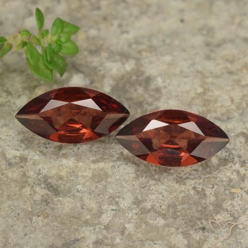 1.83ctw Natural Sangria Red Pyrope Garnet, Marquise, VVS-VS