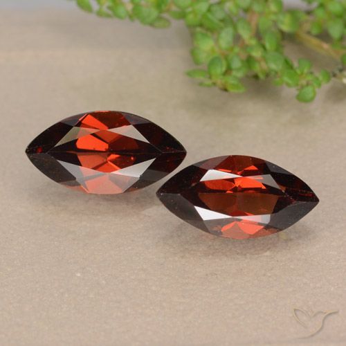 2.71ctw Natural Merlot Red Pyrope Garnet, Marquise, VVS-VS