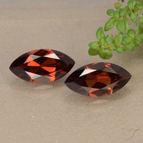 2.66ctw Natural Dark Red Pyrope Garnet, Marquise, VVS-VS