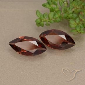 1.77 ctw Red Pyrope Garnet Stones, Natural Pyrope Garnet in Marquise Facet Shape for Sale