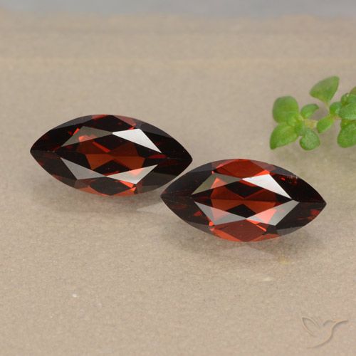 2.55ctw Natural Merlot Red Pyrope Garnet, Marquise, VVS-VS