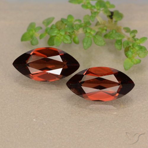 2.71ctw Natural Deep Red Pyrope Garnet, Marquise, VVS-VS