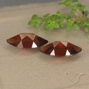 Pyrope Garnet Gemstones in 10.2 x 5.2 mm Size for Sale, Pyrope Garnet Stones in Merlot Red Color