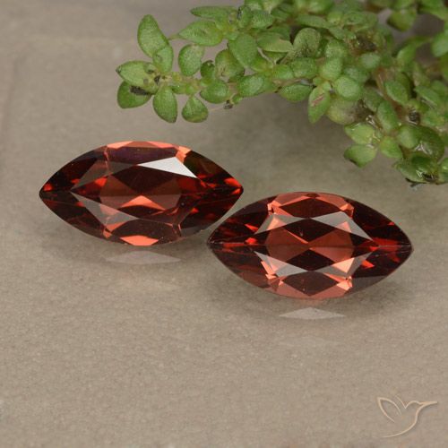 2.53ctw Natural Medium Red Pyrope Garnet, Marquise, VVS-VS