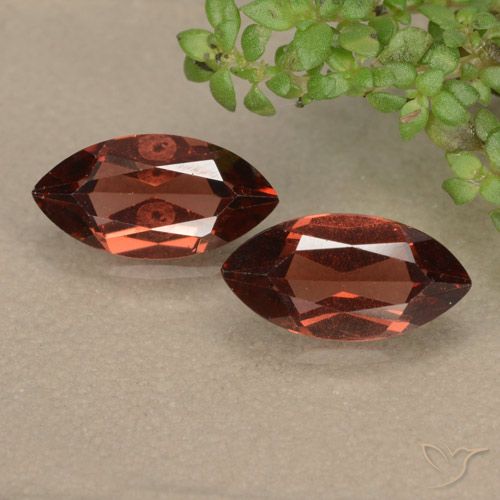 2.43ctw Natural Scarlet Red Pyrope Garnet, Marquise, VVS-VS