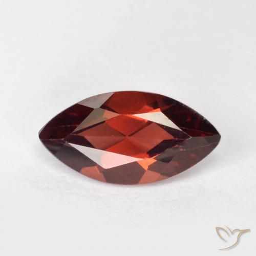 1.36ct Natural Dark Red Pyrope Garnet, Marquise, VVS-VS