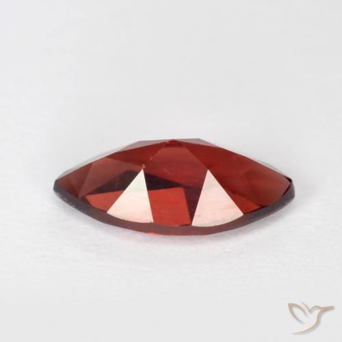 Pyrope Garnet Gemstone in 9.9 x 5.1 mm Size for Sale, Pyrope Garnet Stone in Dark Red Color