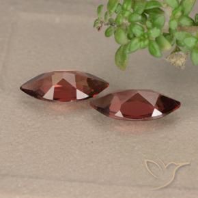 Pyrope Garnet Gemstones in 10 x 5 mm Size for Sale, Pyrope Garnet Stones in Scarlet Red Color