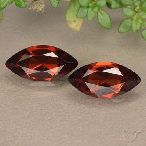 2.03ctw Natural Merlot Red Pyrope Garnet, Marquise, VVS-VS