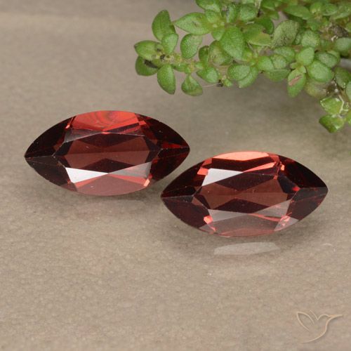 2.69ctw Natural Deep Red Pyrope Garnet, Marquise, VVS-VS