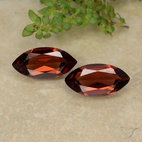 2.05ctw Natural Sangria Red Pyrope Garnet, Marquise, VVS-VS
