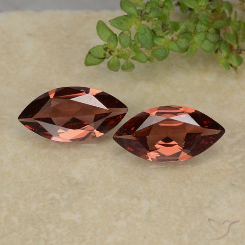1.99ctw Natural Berry Red Pyrope Garnet, Marquise, VVS-VS