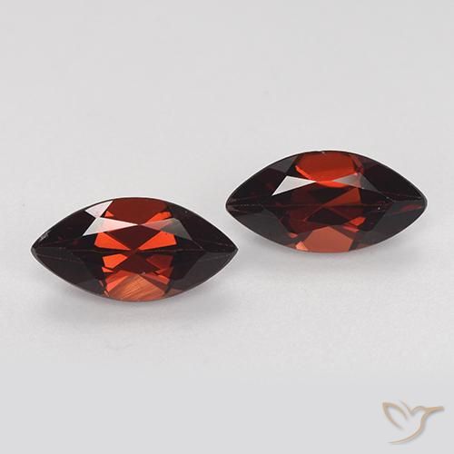 2.42ctw Natural Dark Red Pyrope Garnet, Marquise, VVS-VS