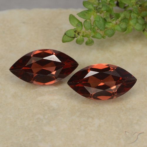 2.38ctw Natural Bright Red Pyrope Garnet, Marquise, VVS-VS