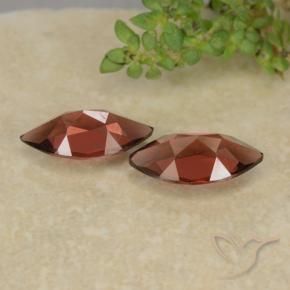 Pyrope Garnet Gemstones in 10 x 5.2 mm Size for Sale, Pyrope Garnet Stones in Bright Red Color