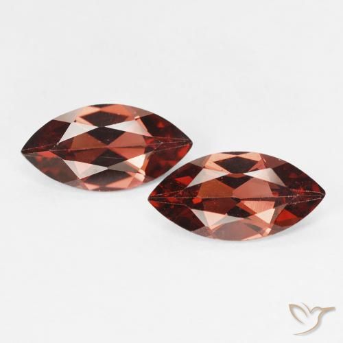 2.27ctw Natural Medium Dark-Red Pyrope Garnet, Marquise, VVS-VS