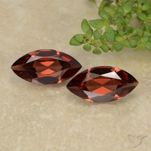 2.30ctw Natural Deep Red Pyrope Garnet, Marquise, VVS-VS