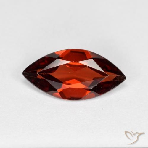 1.07ct Natural Merlot Red Pyrope Garnet, Marquise, VVS-VS