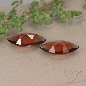 Pyrope Garnet Gemstones in 10 x 5 mm Size for Sale, Pyrope Garnet Stones in Merlot Red Color
