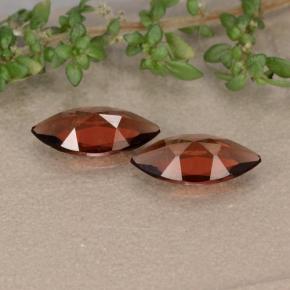 Pyrope Garnet Gemstones in 10 x 5 mm (calibrated) Size for Sale, Pyrope Garnet Stones in Deep Red Color