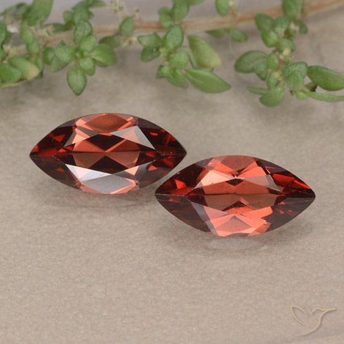 2.46ctw Natural Merlot Red Pyrope Garnet, Marquise, VVS-VS