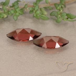 Pyrope Garnet Gemstones in 10.1 x 5.2 mm Size for Sale, Pyrope Garnet Stones in Merlot Red Color