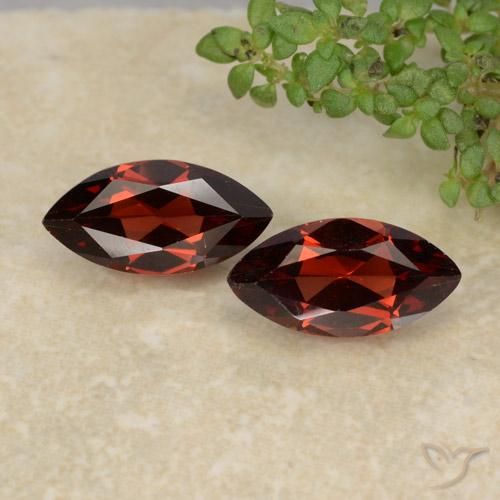 2.69ctw Natural Dark Red Pyrope Garnet, Marquise, VVS-VS