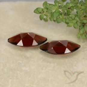 Pyrope Garnet Gemstones in 10 x 5 mm Size for Sale, Pyrope Garnet Stones in Fire Red Color