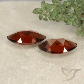 Pyrope Garnet Gemstones in 10.1 x 5.2 mm Size for Sale, Pyrope Garnet Stones in Candy Red Color