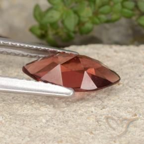 Pyrope Garnet Gemstone in 10 x 5 mm Size for Sale, Pyrope Garnet Stone in Intense Red Color