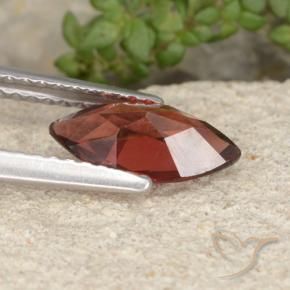 Pyrope Garnet Gemstone in 9.9 x 5.1 mm Size for Sale, Pyrope Garnet Stone in Deep Red Color