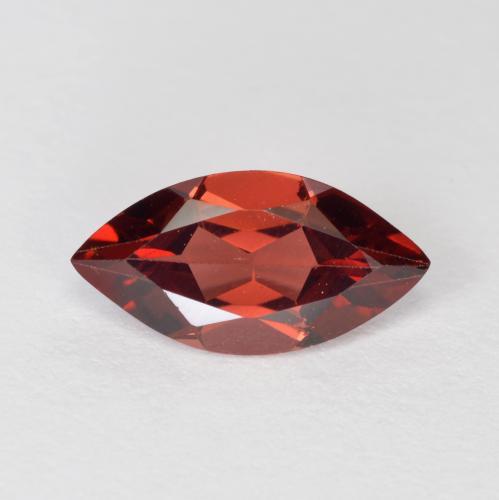 Rojo oscuro Granate Piropo Gema - 1.2ct Forma marquesa (ID: 479384)