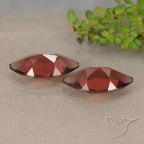 Pyrope Garnet Gemstones in 10.2 x 5.2 mm Size for Sale, Pyrope Garnet Stones in Scarlet Red Color