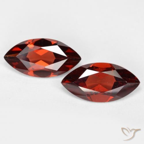 2.34ctw Natural Merlot Red Pyrope Garnet, Marquise, VVS-VS