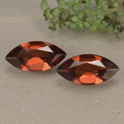 1.82ctw Natural Medium Red Pyrope Garnet, Marquise, VVS-VS