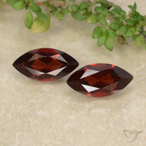 2.36ctw Natural Sangria Red Pyrope Garnet, Marquise, VVS-VS