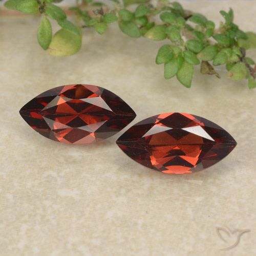 2.47ctw Natural Scarlet Red Pyrope Garnet, Marquise, VVS-VS