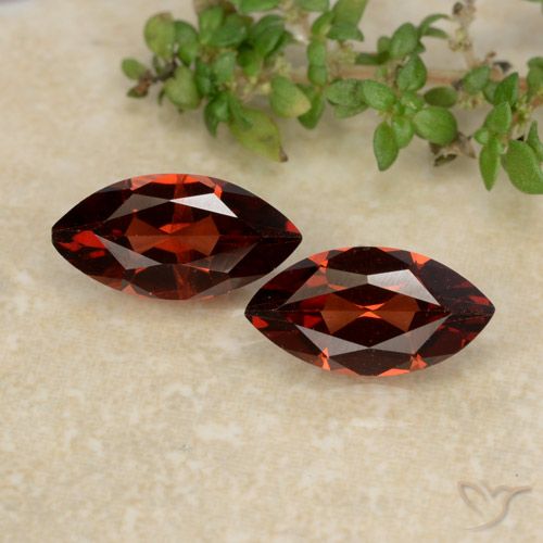 2.43ctw Natural Dark Red Pyrope Garnet, Marquise, VVS-VS