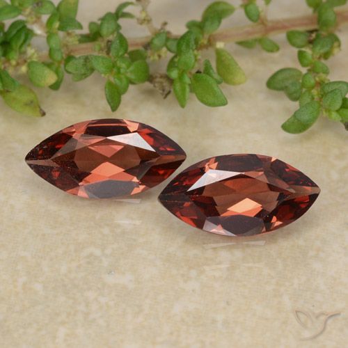 1.97ctw Natural Deep Red Pyrope Garnet, Marquise, VVS-VS, Photo A