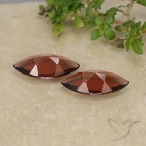 Pyrope Garnet Gemstones in 10 x 5 mm Size for Sale, Pyrope Garnet Stones in Medium Red Color