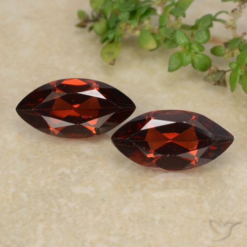 2.33ctw Natural Dark Red Pyrope Garnet, Marquise, VVS-VS