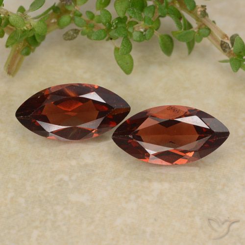 2.22ctw Natural Deep Red Pyrope Garnet, Marquise, VVS-VS