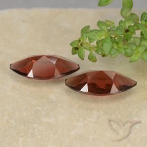 Pyrope Garnet Gemstones in 10.2 x 5.1 mm Size for Sale, Pyrope Garnet Stones in Sangria Red Color