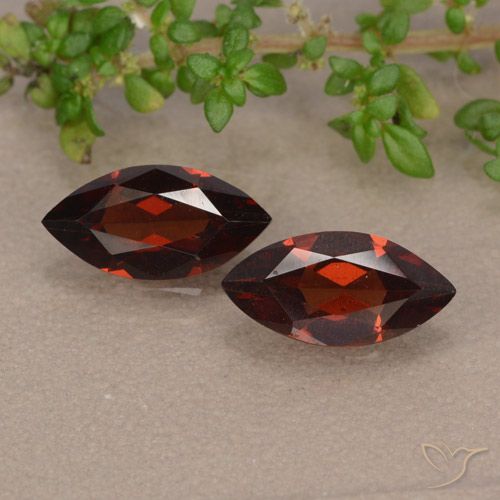 2.23ctw Natural Deep Blood Red Pyrope Garnet, Marquise, VVS-VS